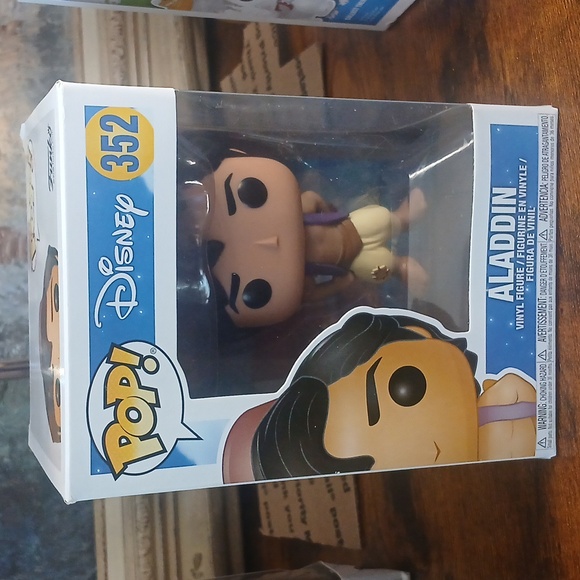 Disney Other - Disney Aladdin Pop! Vinyl with Purple Vest
